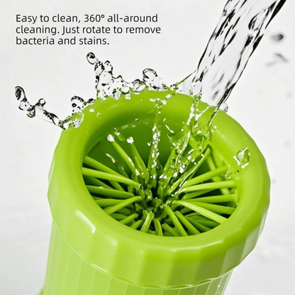 Paw Cleaner Cup USB Rechargeable Dog Foot Washer Portable Detachable Automatic Paw Cleaner Electric Pet Paw Washer Foot Cleaning