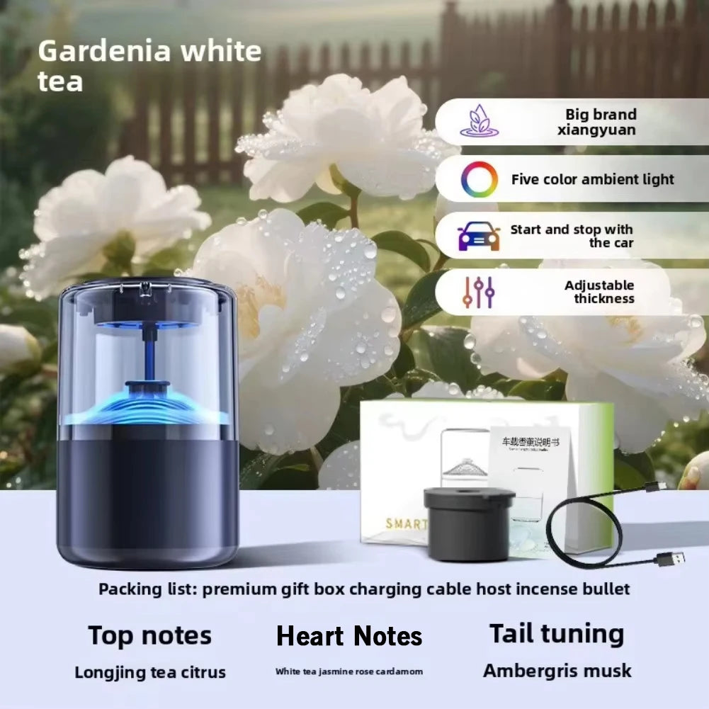 New Car Air Freshener Premium Smart Car Diffuser Cloud Mist Auto Spray High-End Car Air Freshener Car Accessories