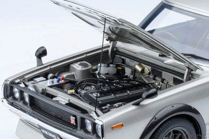 NISSAN SKYLINE 2000 GT-R (KPGC110) TUNED VERSION RS WATANABE WHEEL AUTOart 1/18 Static display model gift collection