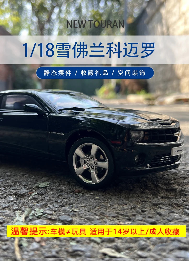 GM Chevrolet 1:18 Camaro 1968-2016 Diecast Model for Collections Display and Gift