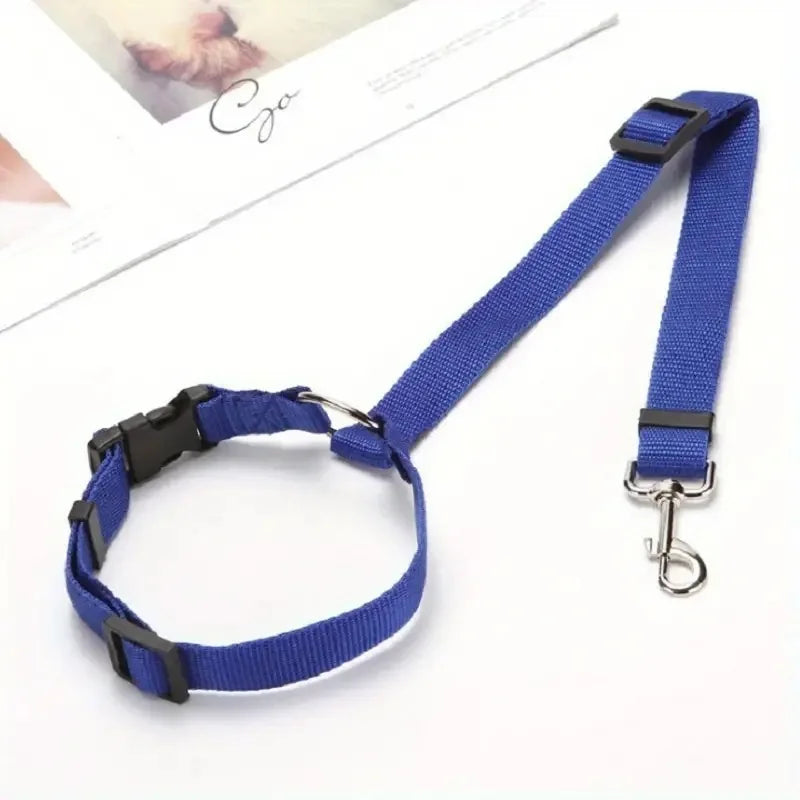 Adjustable Anti-Escape Pet Car Seat Belt Dog Cat Headrest Safety Restraint Rope Portable Travel Safety Leash For pets