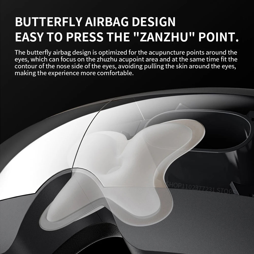 Original NEW MIJIA Smart Eye Massager  Zone Massage Visual Folding Massage Glasses Custom Eye Health For Mi Home APP