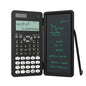 Mini Scientific Calculator with Writing Tablet Calculators Notepad Memo Office Electronics School Supplies 991es Ms EX 82ms NEW