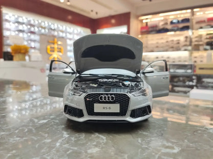 1/18 AUDIRS RS6 RS 6 Avant C7 WELL Diecast Model Toy Cars Boys Girls Gifts