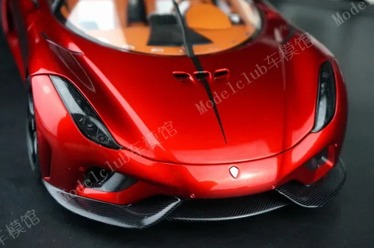 Autoart 1:18 Regera Simulation Limited Edition All Open Alloy Metal Static Car Model Toy Gift