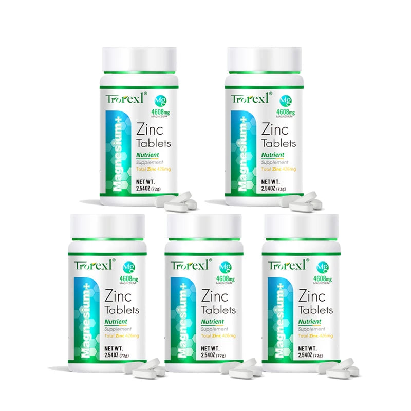 Zinc Tablets - Male Enhancing Supplement - Male healthy Pill - Enhance Energy & Endurance - Booster for Men - 60 Tablets/Bottle