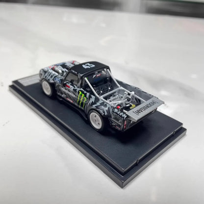 SW 1:64 Mustang Hoonicorn F-150 Monster Energy Tianmen Mountain High Detail Diecast Alloy Car Model Display Collect Perfect Gift