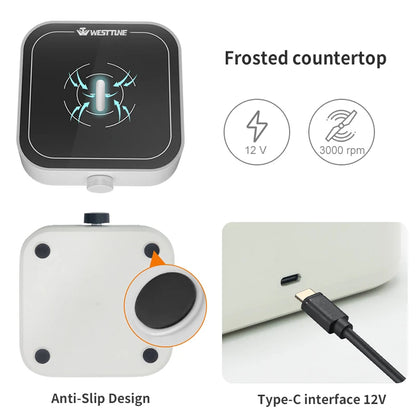 WESTTUNE Laboratory Magnetic Stirrer with Stir Bar 2000rpm/3000rpm Magnetic Mixer Max Stirring 3L Capacity Stir Plate Lab Supply