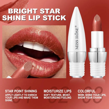 6-Color Matte Moisturizing Lipstick Without Filling Cup Long Hanging Velvet Finish Smooth Matte Lip Color Waterproof