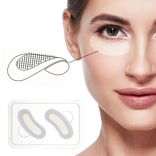 Hyaluronic Acid Microneedle Eye Patches Mask For Anti Aging Dark Circles Moisturizing Under Eye Gel Pads Skin Care