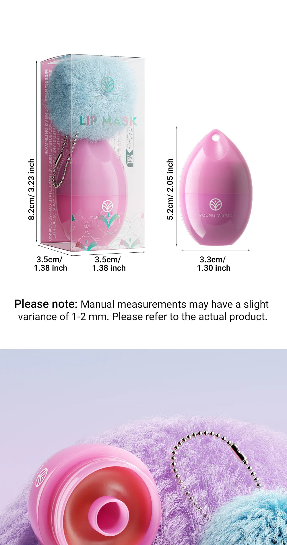 5-Color Lip Mask - Cherry & Strawberry Scented Jelly, Moisturizing Lip Care, Repair & Fade Lip Lines, For Lipitis Relief