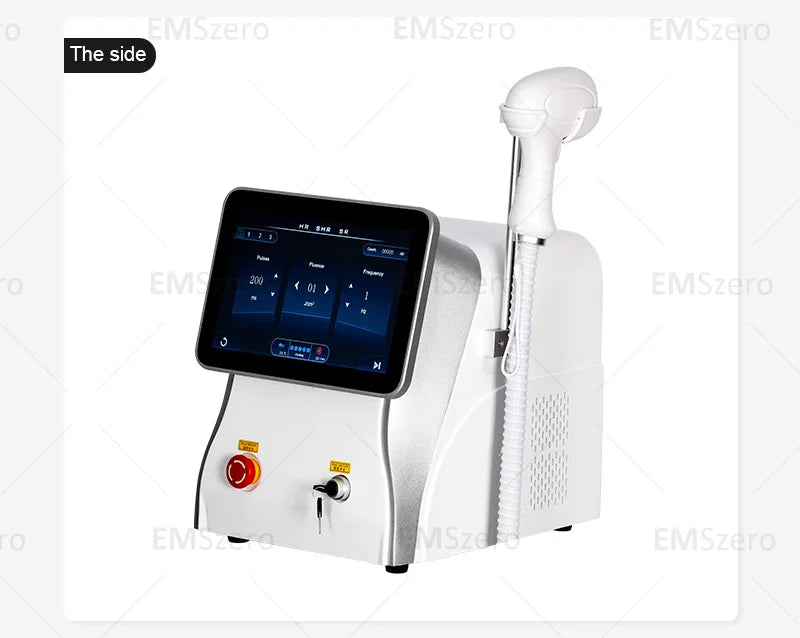 4000W Titanium Diode Laser Epilator Permanent Hair Removal Professional Laser 3 Wavelength 755 808 1064nm Painless Hair Removal