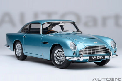 Autoart 1/18 ASTON MARTIN DB5  ABS 007/Goldfinger Bond , door full open sports car model static decoration collection