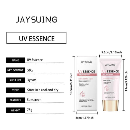 Spf 50+ Sunscreen Stick Hydrating Oil Free Anti Sun UV Protection Natural Sunblock Isolation Cream Mild Face Body Moisturizer