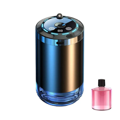 Car Electric Air Diffuser Aroma Car Air Vent Humidifier Mist Aromatherapy Air Freshener Removing Odor Eliminator Rechargeable