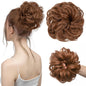 Synthetic Messy Hair Bun Extensions Big Curly Elastic Hair Scrunchies Hairpieces Chignon Donut Updo Hair Pieces for Women