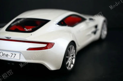 Autoart 1:18 One-77 Simulation Limited Edition All Open Alloy Metal Static Car Model Toy Gift