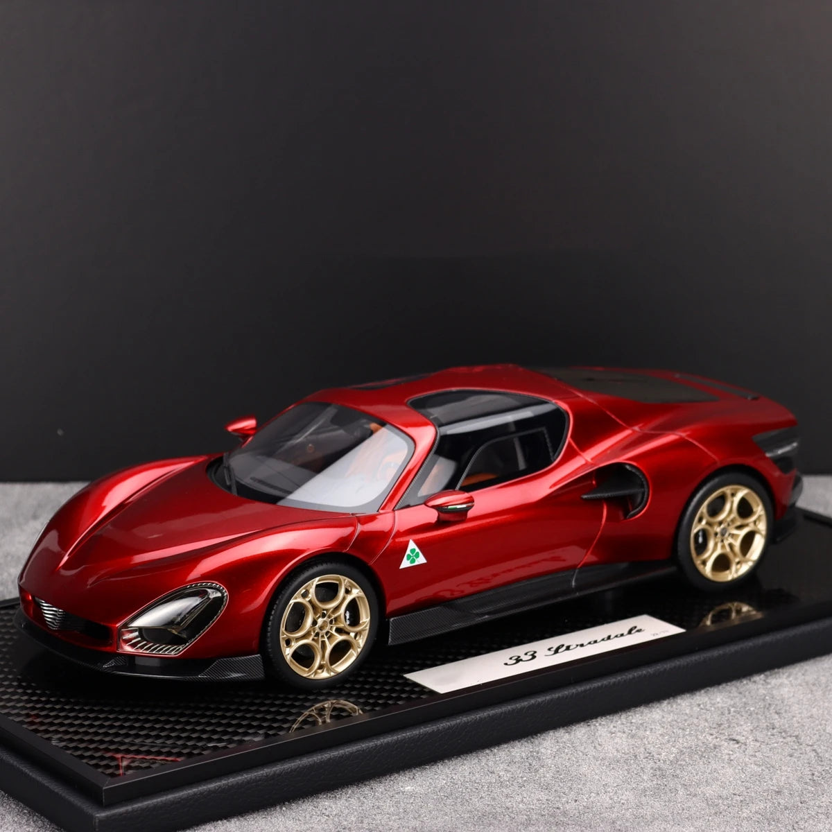 BBR 1/18 Alfa Romeo 33 Stradale 2024 Car Model