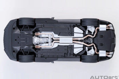 AUTOART New 1/18 scale Ford Mustang Shelby GT500 WHITE SILVER  Sports car model Static display Collection Holiday gift 73097
