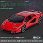Lamborghini Countach LPI 800-4 Simulation1:24  Diecast Metal Alloy Model car Sound Light Pull Back CollectionToy Gifts