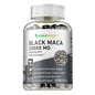 Black Maca Root Supplement - Improves Strength, Endurance and Mood, Enhances Performance and Boosts Energy