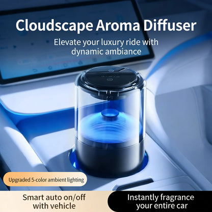 New Car Air Freshener Premium Smart Car Diffuser Cloud Mist Auto Spray High-End Car Air Freshener Car Accessories