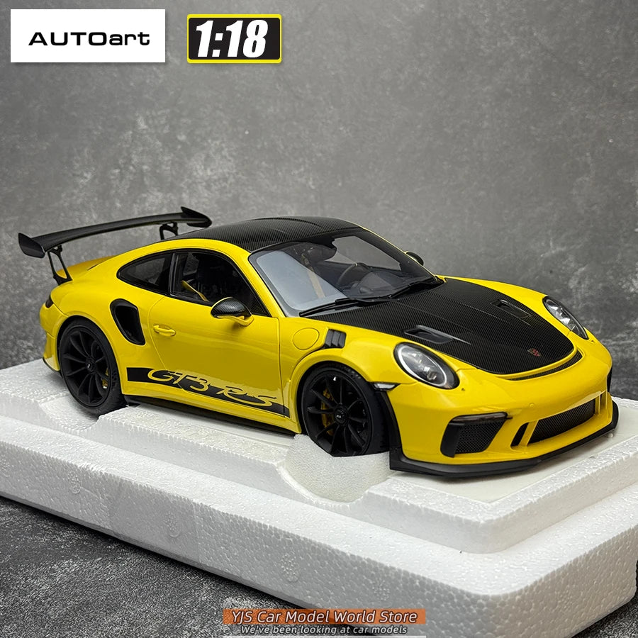 AUTOART 1/18 Porsche 911 (991.2) GT3 RS Weissach Package Car model  Send to a friend  Personal collection Static ornament