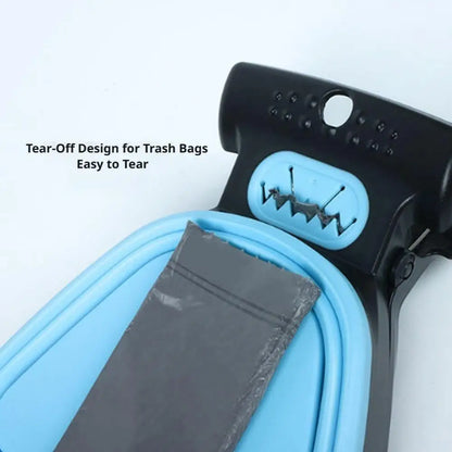 Foldable Pet Shovel Travel Dog Poop Bag Dispenser Poop Scoop Clean Pick Up Excreta Cleaner Animal Excreta Cleaning Tools