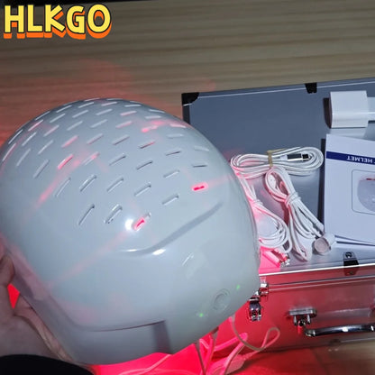 Anti Hair Loss & Scalp Care Hat, 6750mW High Power Light Therapy Cap, 210 LED 90 Laser 650/660nm for Fast Hair Growth Regrowth