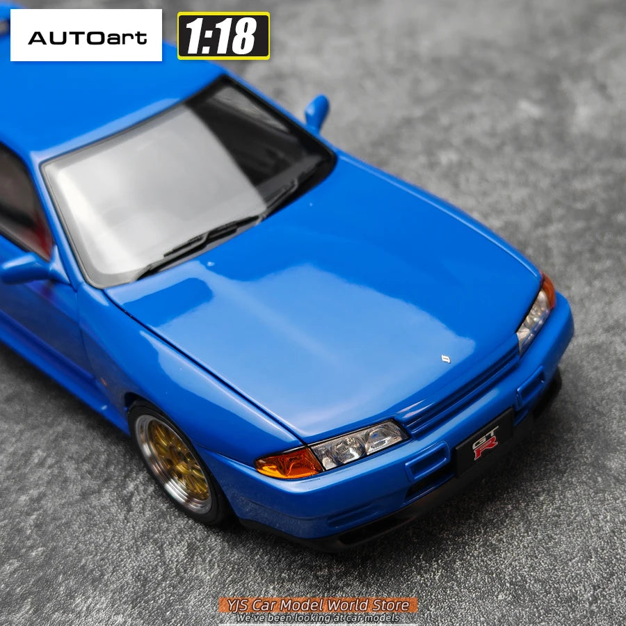 AUTOART 1/18 Nissan R32 V-SPEC II TUNED VERSION  Car model  Send to a friend  Personal collection Static ornamen
