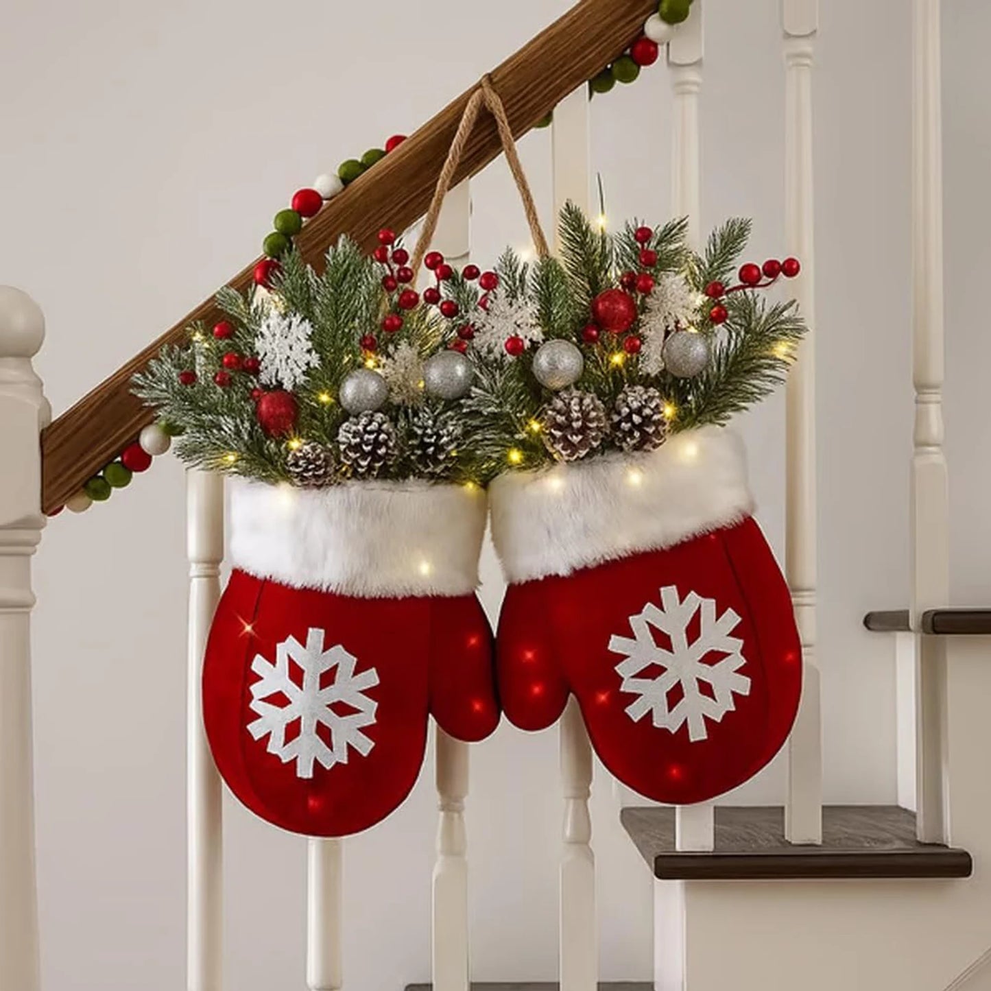 Easter Garland Creative Easter Egg Element Wreath Window Door Garden Gate Decorative Hanging Holiday Party Decor Door Sign