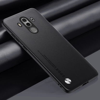 Luxury PU Leather Case For Huawei Mate 10 Pro 10Pro Back Cover Silicone Full Protection Phone Case For Huawei Mate 9 Mate9