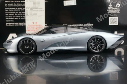 Autoart 1:18 Speedtail Simulation Limited Edition All Open Alloy Metal Static Car Model Toy Gift