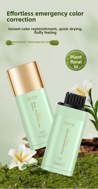 One-time Hair Dyeing Comb Precise Washable Temporary Hair Color Comb Volume Cover Gray Hair Hair Dye Mascara Costume