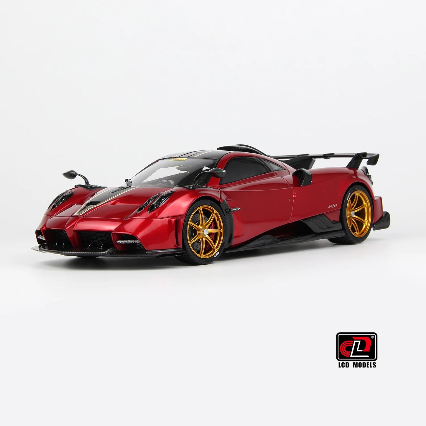 LCD CLD Diecast model 1/18 scale Pagani Imola Metal static decoration Holiday gift collection