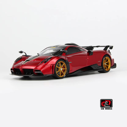 LCD CLD Diecast model 1/18 scale Pagani Imola Metal static decoration Holiday gift collection