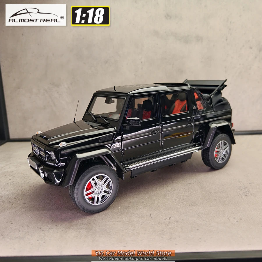 Almost Real diecast model 1:18 G 650 Landaulet G650 SUV car model alloy collection gift to friends and family