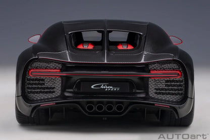 AUTOART New model 1/18 scale BUGATTI CHIRON SPORT 2019 Sports car model Static display Collection gift