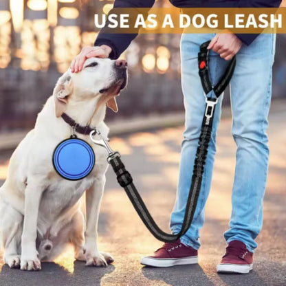 New Solid Two-in-one Dog Harness Leash Pet Car Seat Belt BackSeat Safety Belt Adjustable for Kitten Dogs Collar Pet Accessories