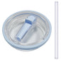 40Oz Tumbler Flip Straw Lid Replacement Spill Proof Resistant Tumbler Lid Reusable Spray Proof Tumbler Cover for stanley Cug