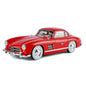Mercedes Benz 300SL Classic 1:18 Car Alloy Diecast Car Model Home Interior Decoration Ornaments Sound & Light Collect Hobby Gift