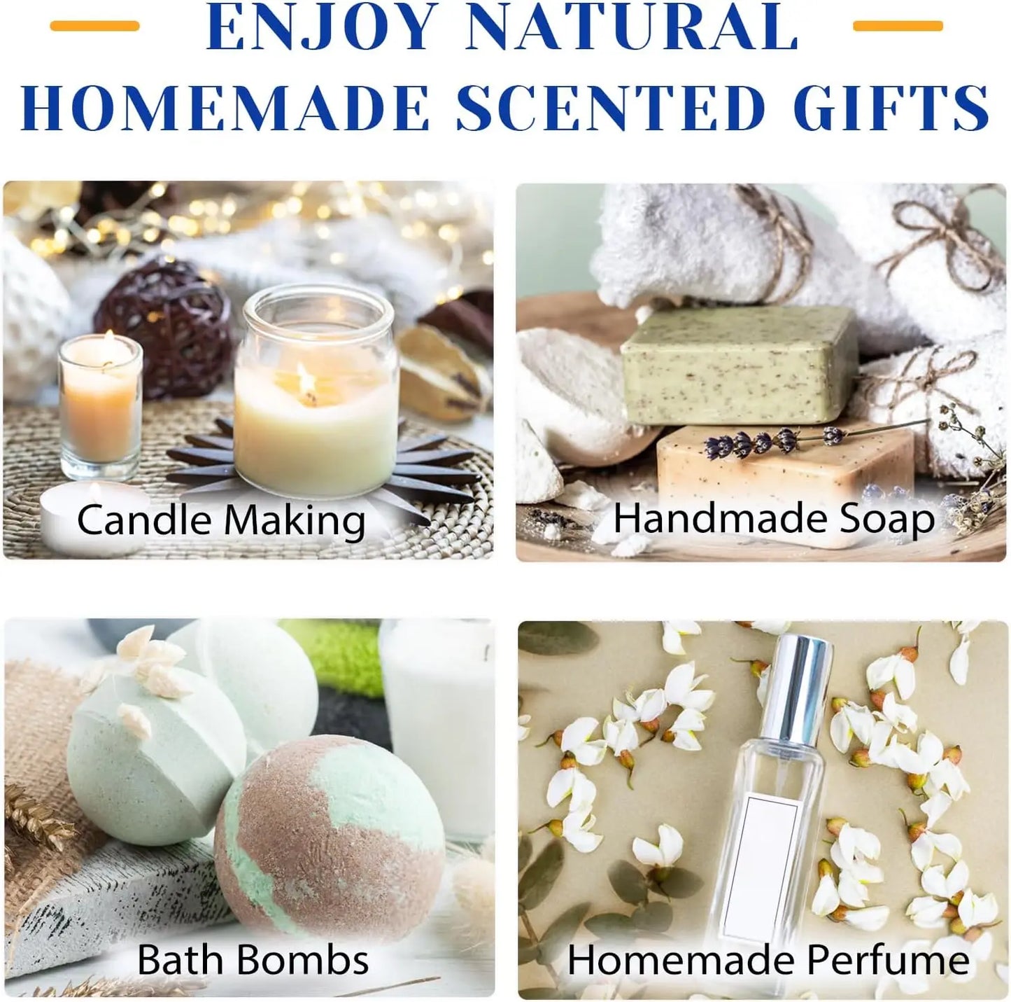 HIQILI 100% Tea Tree Essential Oil 100ml for Aromatherapy Massage DIY Beauty Skin Hair Relaxation Lavender Ginger Sandalwood