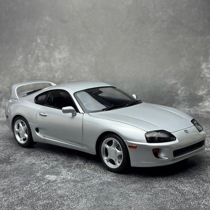 WHELART Diecast model 1/18  Ty SUPRA A80 Metal Car model Static display collection holiday gifts