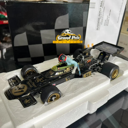 Exoto 1:18 TYPE 72 No.31 Bring a Doll Simulation Limited Edition All Open Alloy Metal Static Car Model Toy Gift