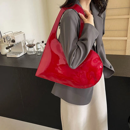 Fashion Large Capacity Interior Compartment Shoulder Bags Sewing Thread High Quality Bags for Women Zipper Pu Women's Handbags