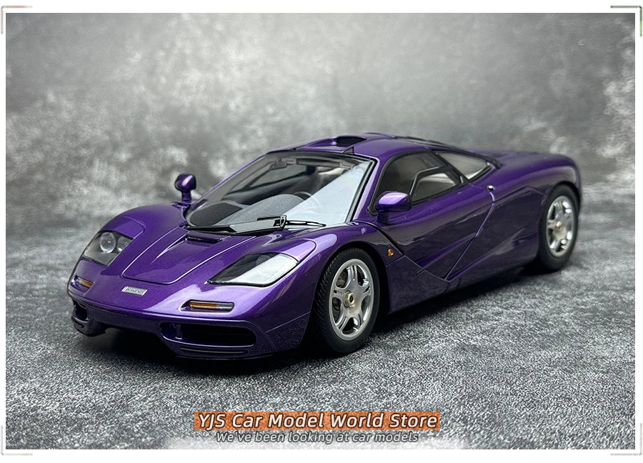 LCD model 1 New 1:18 FOR McLaren F1 XP5 alloy car model sports car static display gift collection for friends