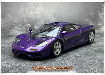 LCD model 1 New 1:18 FOR McLaren F1 XP5 alloy car model sports car static display gift collection for friends