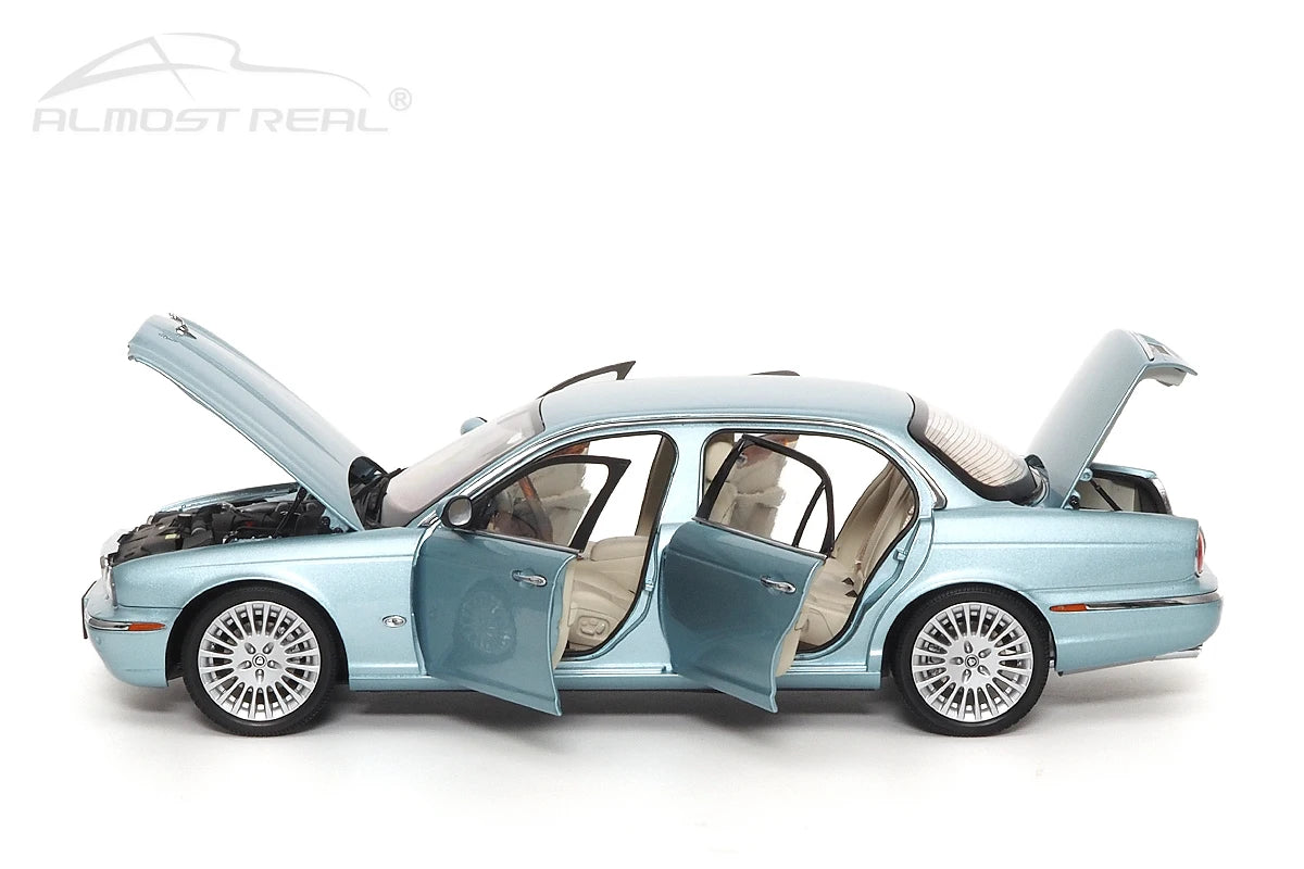 Almost Real AR 1/18 Jaguar XJ6 X350 Car models give gifts to friends Adult toys Birthday gifts to friends Company show metal