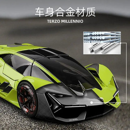 Bburago 1:24 Lamborghini Terzo Millennio Alloy Car Diecasts & Toy Vehicles Car Model Miniature Scale Model Car For Children