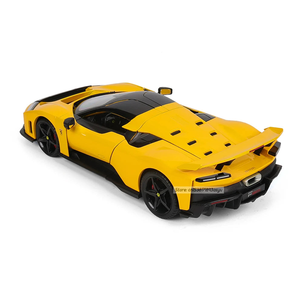 Bburago 1:18 2004 Ferrari F80 Alloy Car Model Vehicle Toy Collection Gift Multiple Exquisite interior die-casting toys